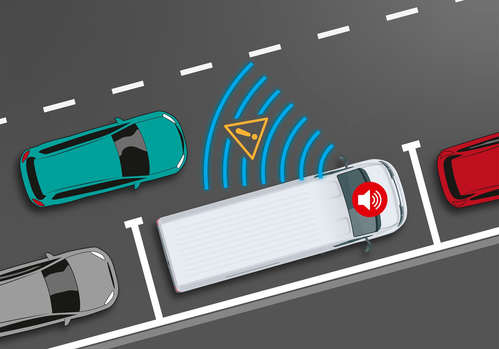 Maxus eDeliver7 Wit veiligheidssysteem