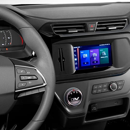 Maxus eDeliver3 infotainment