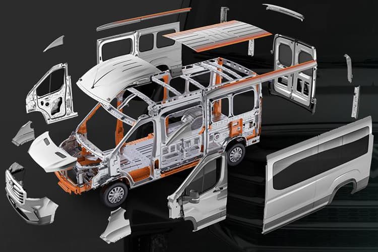 Maxus Deliver9 kooibouw