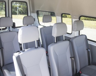 Maxus EV80 Minibus stoelenrijen