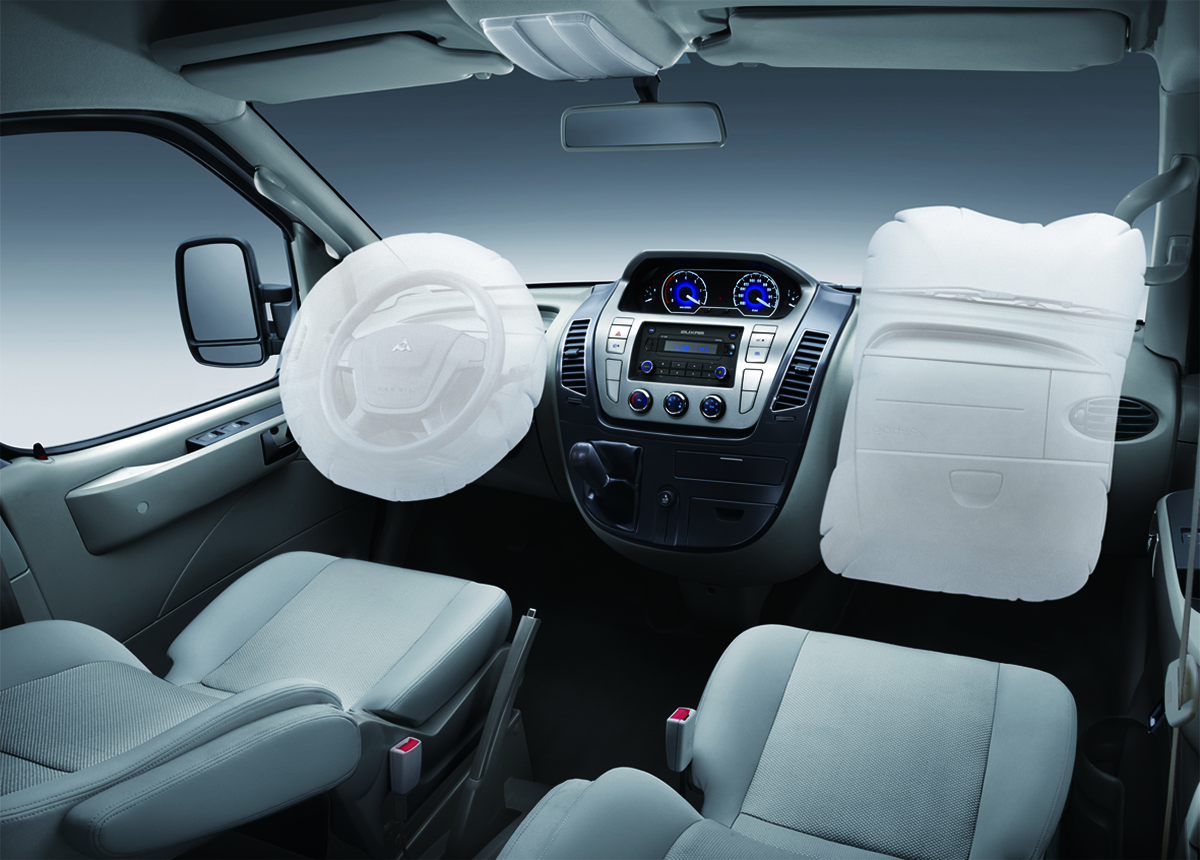 Maxus EV80 airbags voor bestuurder en passagier